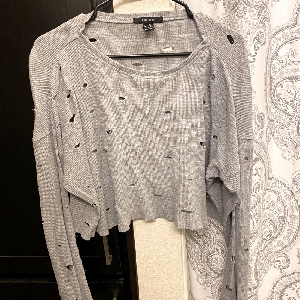 Forever 21 ripped top